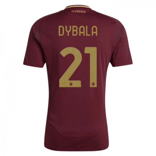 Maillot de Foot AS Roma Dybala 21 Domicile 2024-25 Maillot de Foot AS Roma Dybala 21 Domicile 2024-25